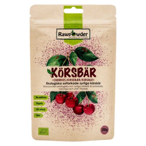 Rawpowder Surkirsebær