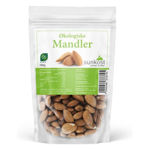 Sunkost Mandler 500 g