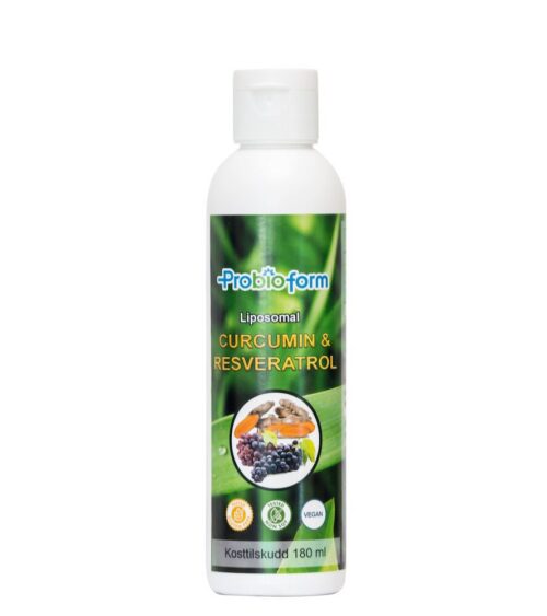 Liposomal Curcumin med Resveratrol